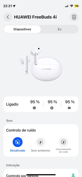 Huawei freebuds 4i Novos