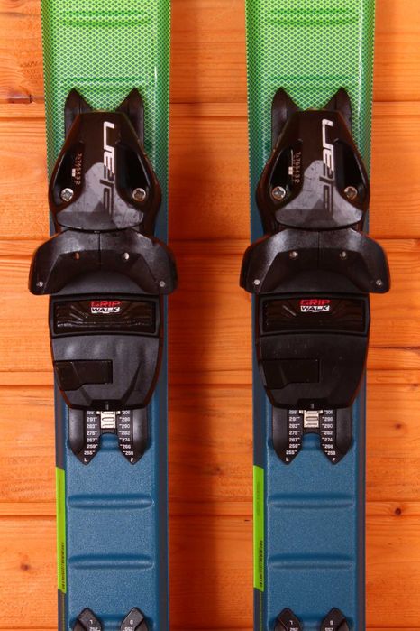 Narty dziecięce Elan Jett 140 cm + Elan 7.5, Rocker, U-Flex, Grip Walk !!!