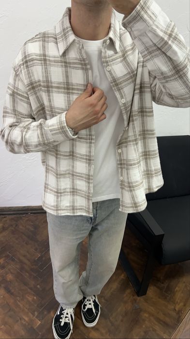NEW ORIGINAL !Фланелева сорочка в клітинку PULL&BEAR