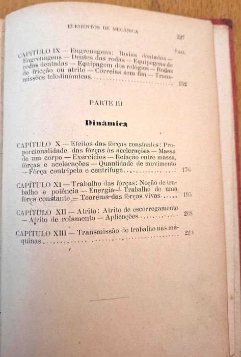 Elementos de Mecânica, Biblioteca Instrução Profissional