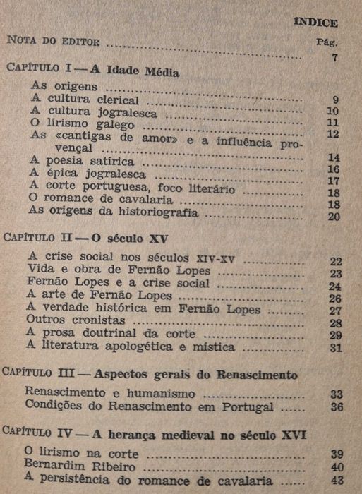 Livro «História da Literatura Portuguesa» de António José Saraiva