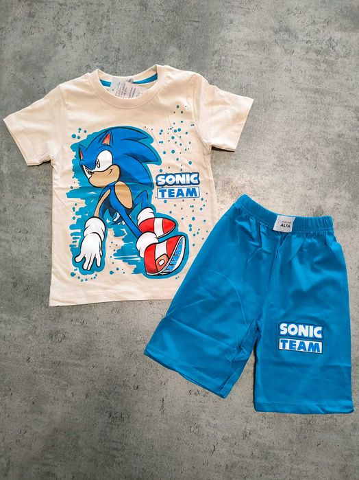 komplet letni chłopięcy Sonic 92/98