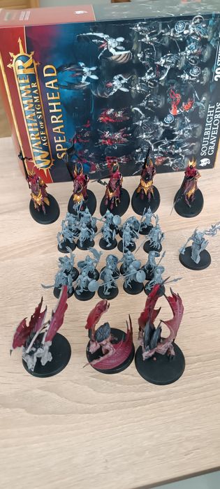 Warhammer Age of Sigmar – Spearhead Soulblight Gravelords
Sprzedam zestaw startowy
