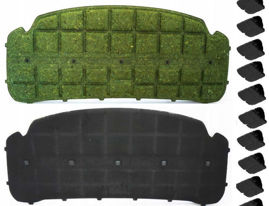 VW CADDY III LIFE 2K 03.04-2010 IZOLACJA WYGŁUSZKA SILNIKA MASKI  KLIPY SP