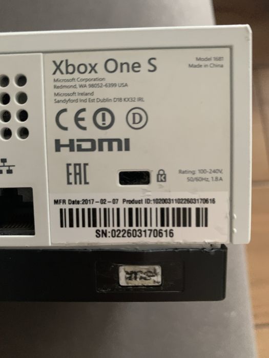 Xbox one s bardzo dobry stan
