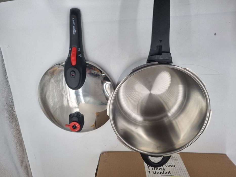 Szybkowar Amazon Basics że stali nierdzewnej 6 litrów