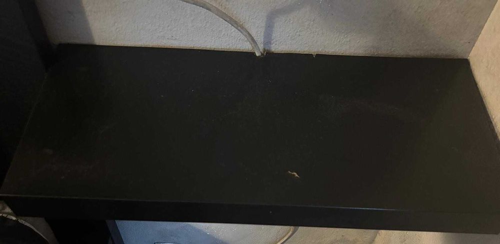 Prateleira BURHULT Preta IKEA