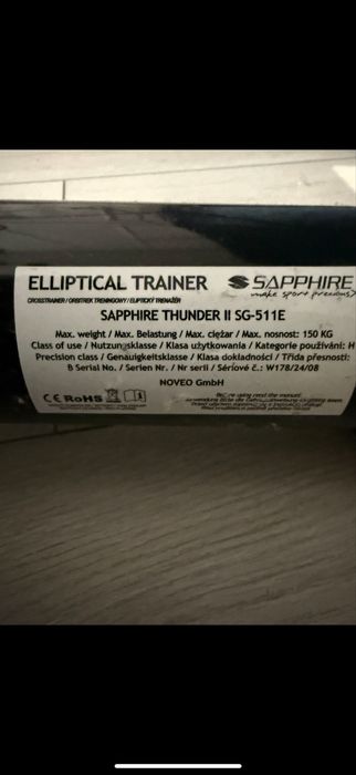 Orbitrek Sapphire Thunder ll