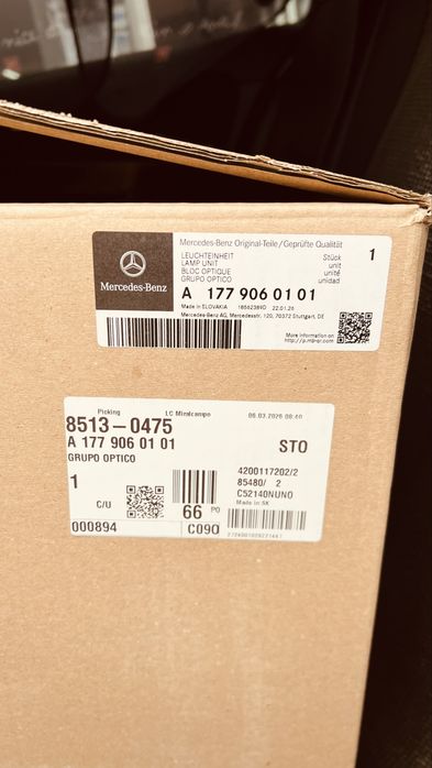 Otica completa mercedes A180