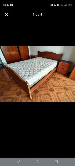 Mobilia de casal sem roupeiro