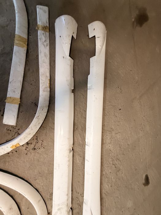 Nakladki progow i poszerzenia nadkoli laminat, mercede vito w638