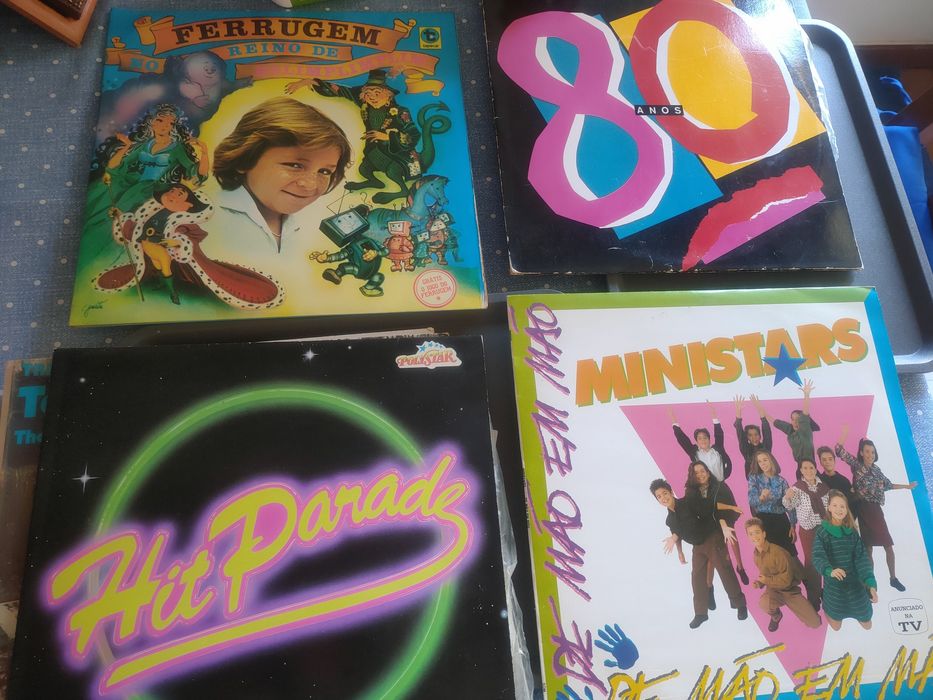 Discos vinil antigos
