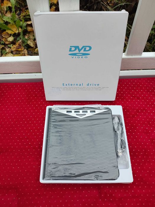 Nagrywarka Zewnętrzna DVD DL CD RW USB3.0 SD do Komputera PC Laptopa
