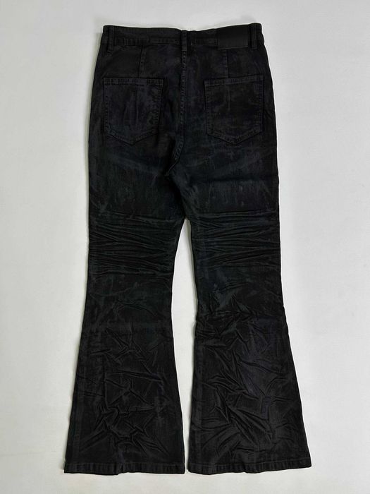 Джинси чорні штани штаны черные flared клеш джинсы кльош jeans draping
