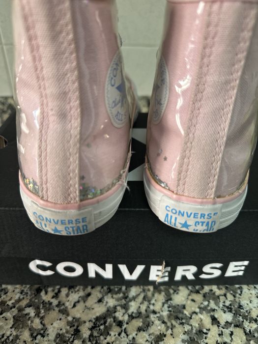 All Star Converse rosa e glitter - Tamanho 33
