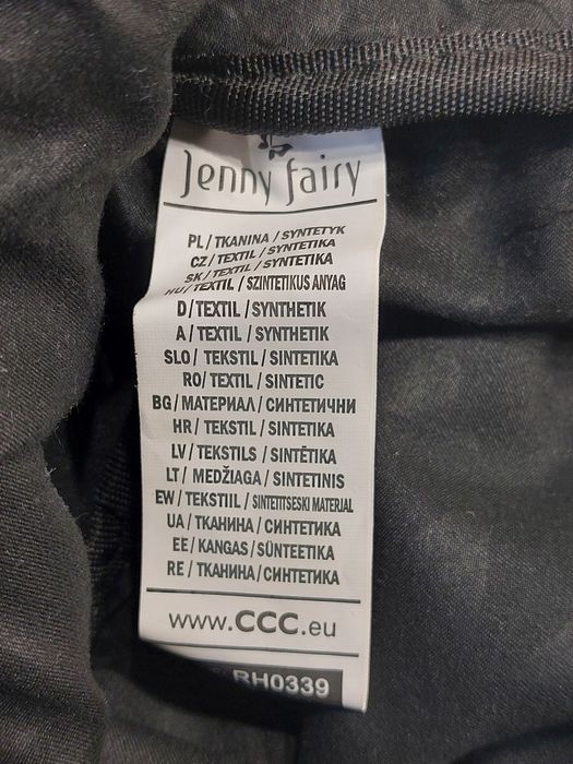 Nowy czarny plecak