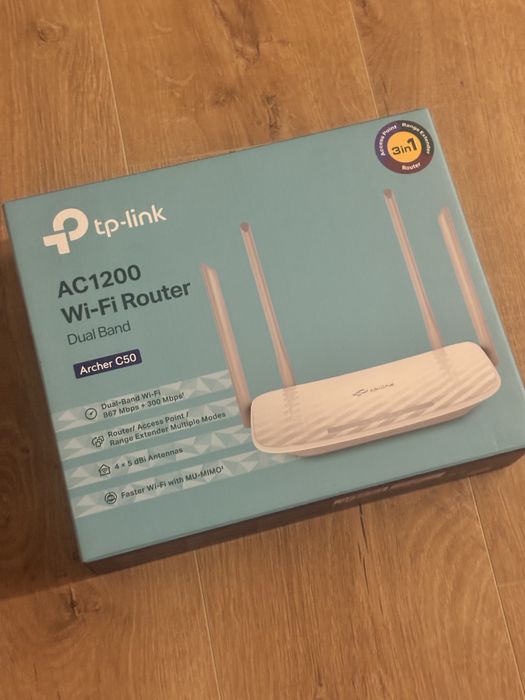 TP‑Link Archer C50 AC1200 Dual Band Router