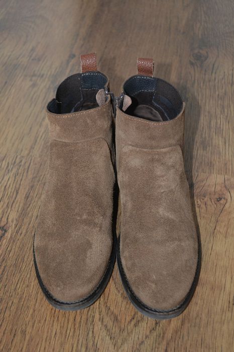 Skórzane botki Sergio Bardi