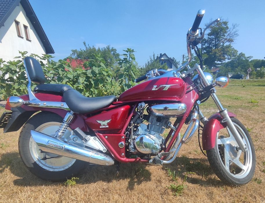 Daelim vt125r .Niski przebieg. Ładny stan.Na kategorie B
