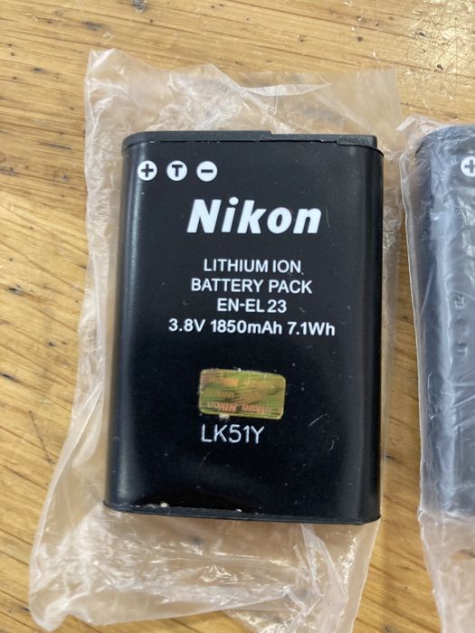 Bateria Nikon EN-EL23 3.8V 1850mAh 7.1Wh - Novo