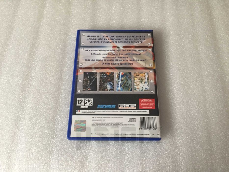 Raiden III playstation ps2