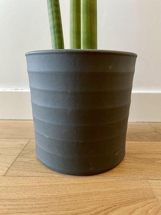 Vaso cerâmica cinzento | Artevasi