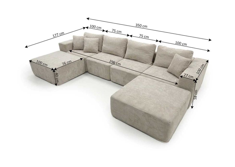 SOFA EXTREGRANDE NOVO ENVIO GRATUITO PAGA NA ENTREGA DIRETO DE FABRICA