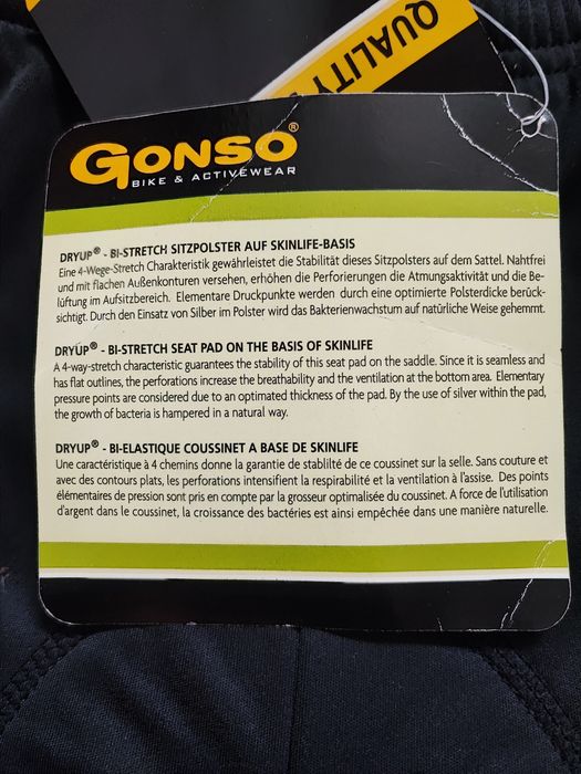 Spodnie rowerowe ZIMOWE GONSO LAPPLAND Thermo rozm.XXL i 3XL