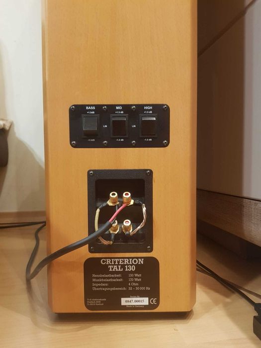 Mocne kolumny T+A Criterion Tal 130