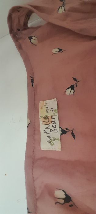 Vestido rosa bebe com detalhes