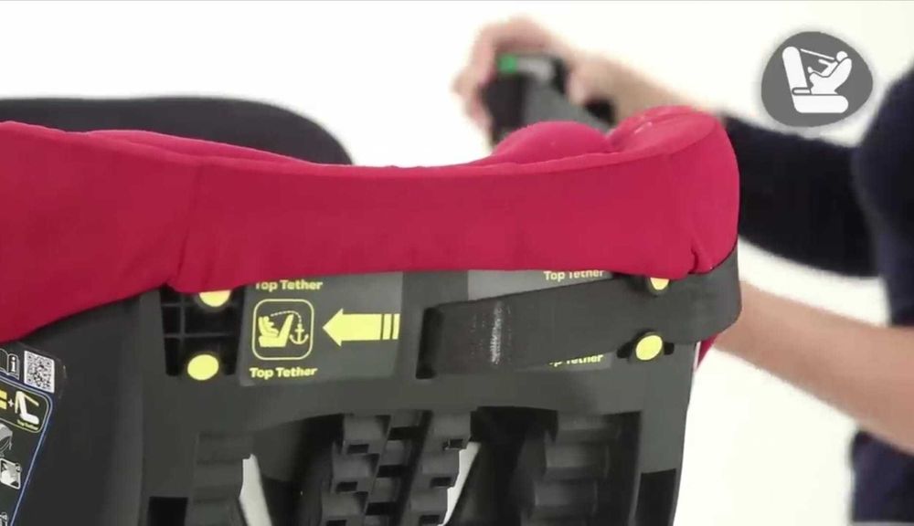 Cadeira ISOFIX, Top Tether, reclinável, duplo sentido, ótimo estado!