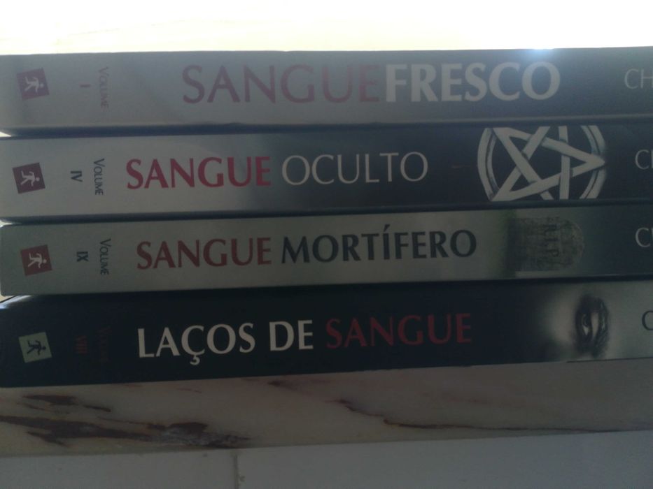 Livros Charlaine Harris - A Saga do sangue fresco
