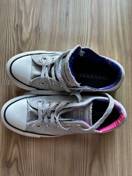 Trampki Tenisówki Converse r 36,5 stan bdb Szare