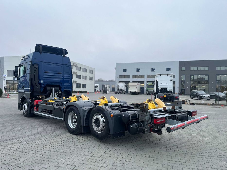 MAN TGX 26.510 6x2-4 LL CH E6 Шасі BDF 2021 Контейнеровіз Змінне шасі