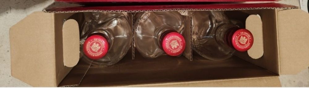 Butelka szklana z rączką 2.5l 3szt