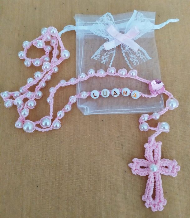 Terço  Personalizado com Nome com o seu nome ou o dos seus filhos e ou