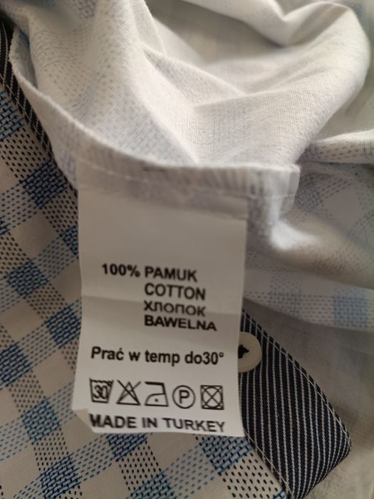 Koszula męska w kratę