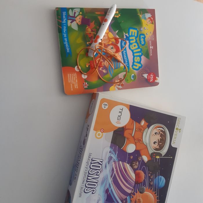 Ting długopis mówiący nauka angielskiego dla dzieci