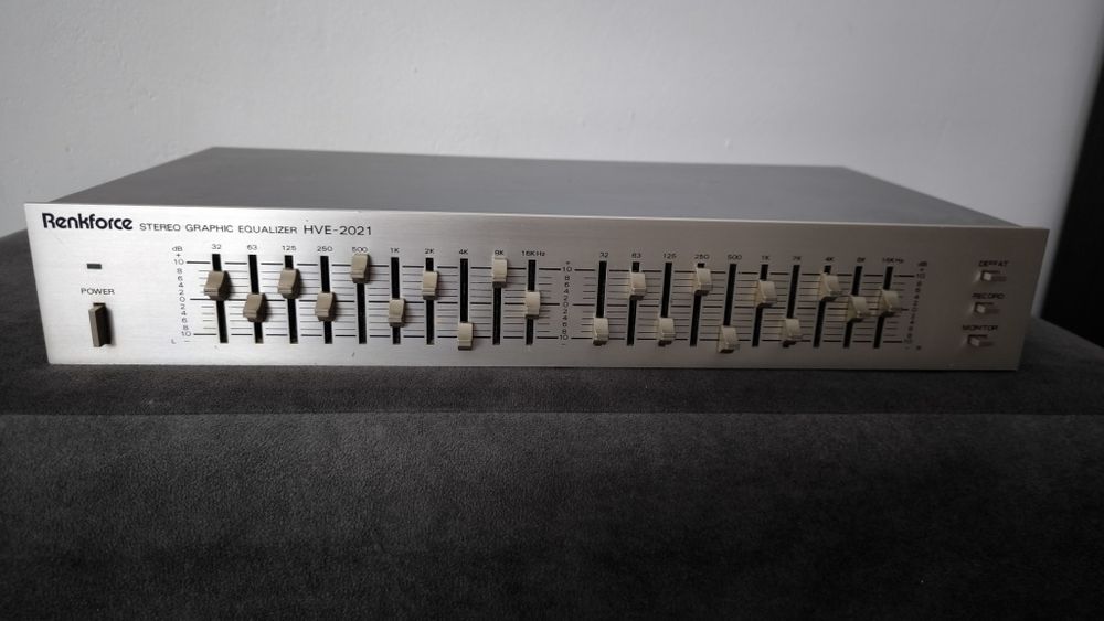 Renkforce HVE-2021 – Korektor Graficzny Stereo Equalizer