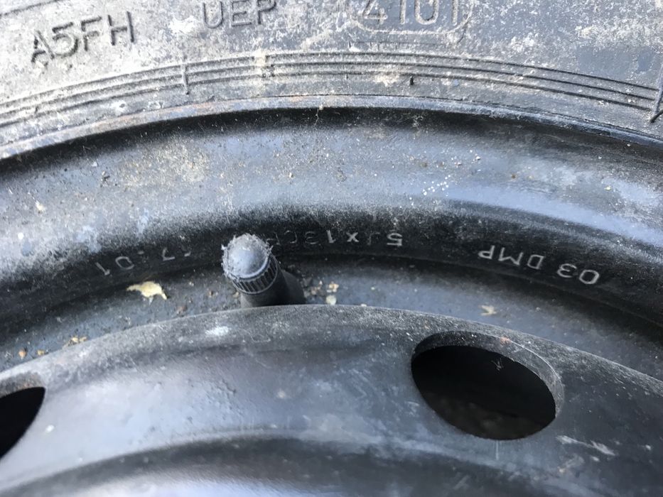 Запаска на R13 на Daewio