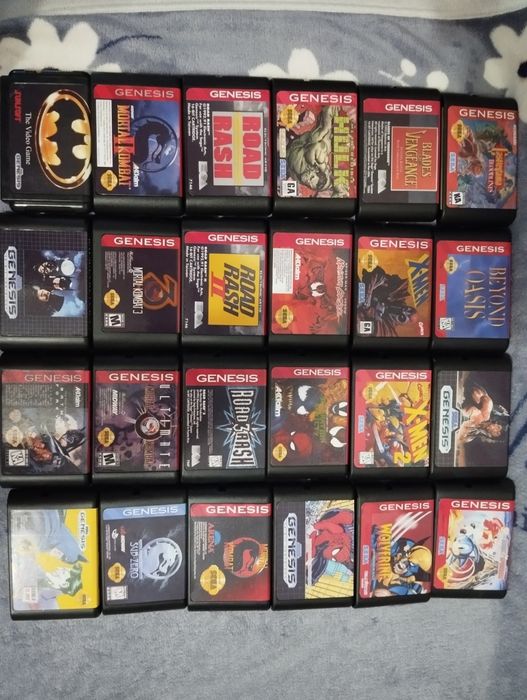 Оригінальні картриджі для sega mega drive genesis