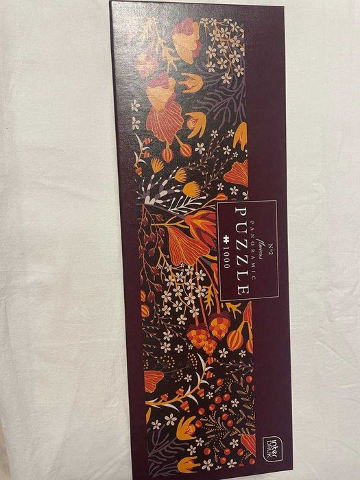 Пазли з квітами INTERDRUK 1000 ел.