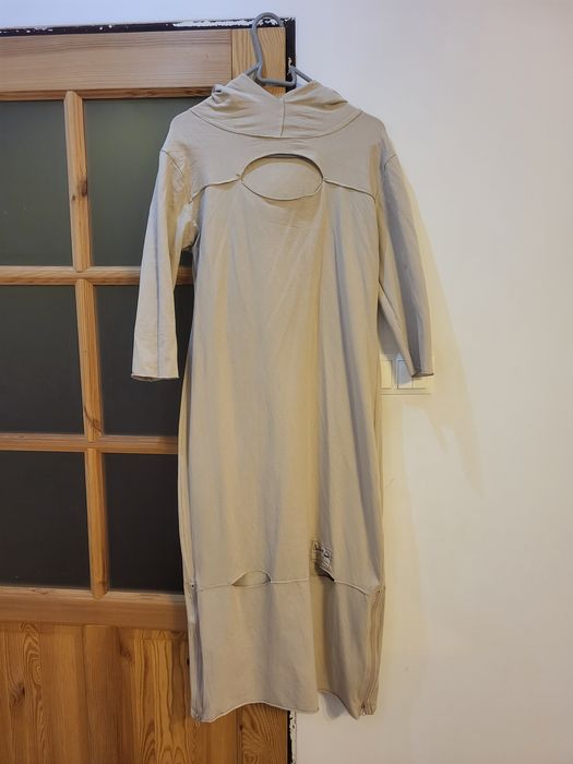 Długa dresowa sukienka Megi S/M