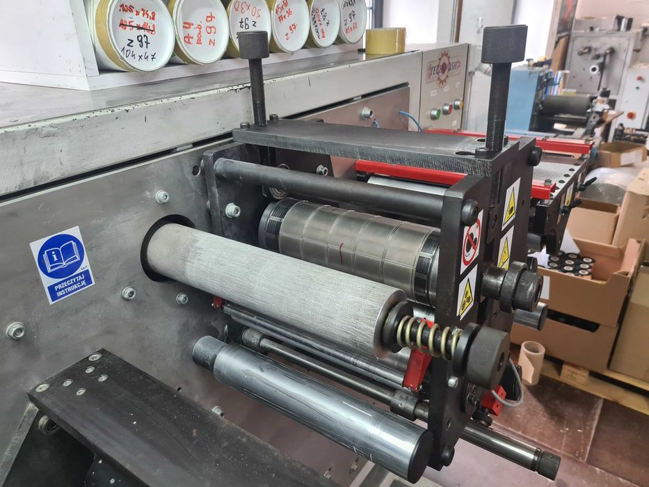 Maszyna do produkcji etykiet Tech Wash.