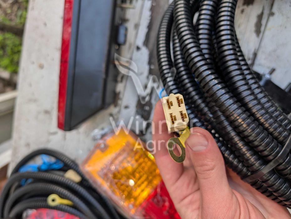 Електропроводка причепа (прицепа) ліхтарі (фонари) 2ПТС-4, ПТС-6, АВТО