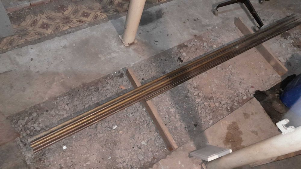 Труба латунная 16х1 2.5м трубка латунна латунь Ссср