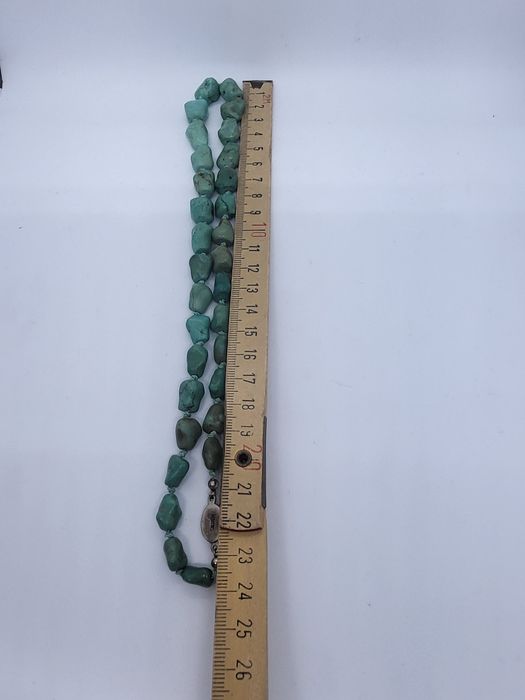 Бусы бирюза серебро старый китай