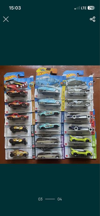 Hot Wheels Однім лотом