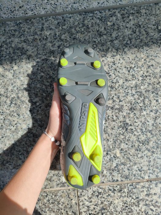 Buty korki męskie Kipsta Decathlon 39 szaro zielone