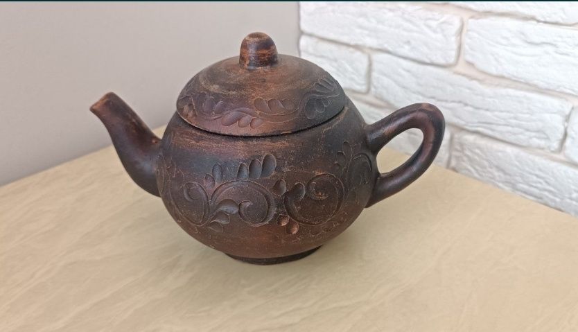 Чайник заварник глиняний Європа